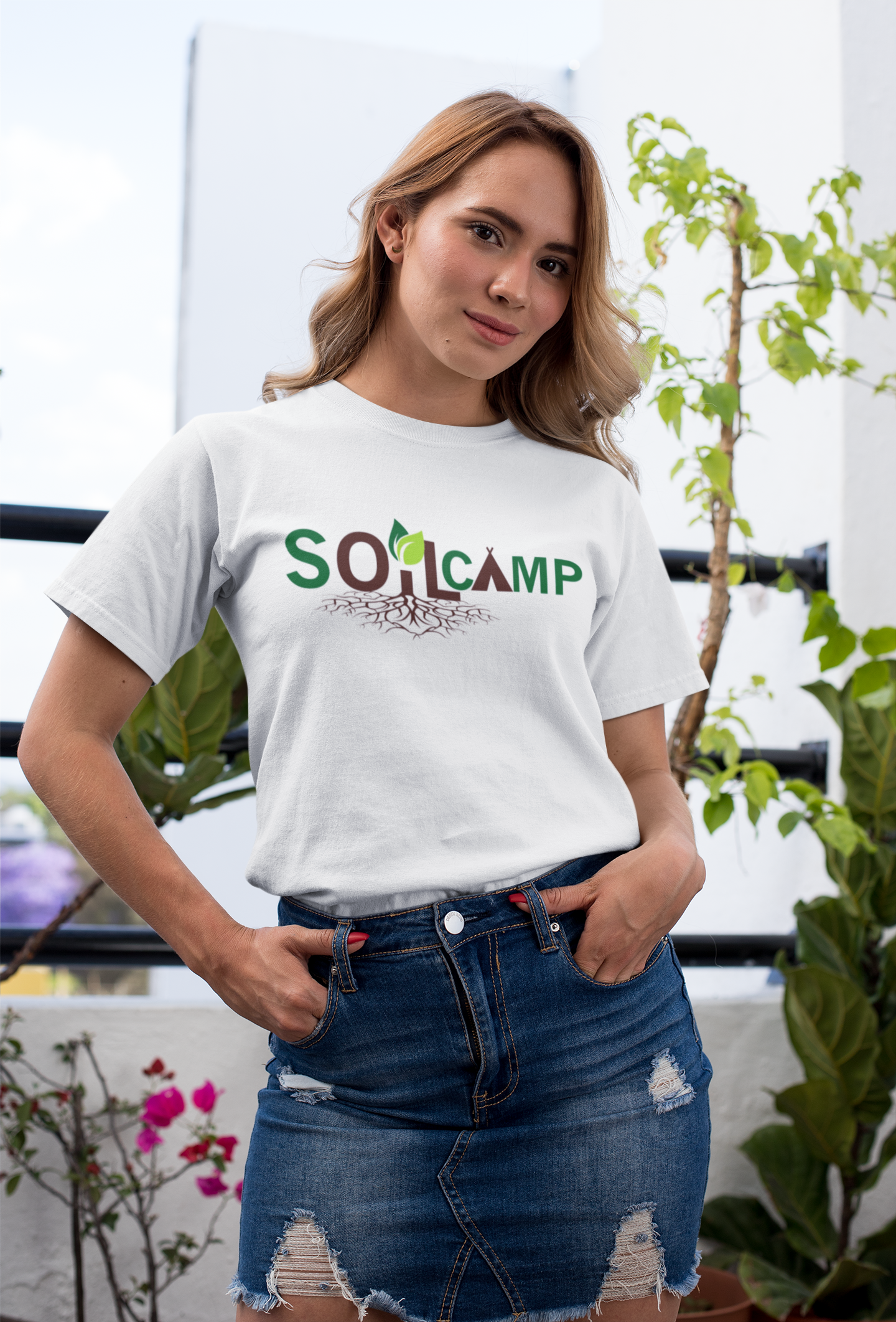 Women’s Camp Tee - Soil Camp